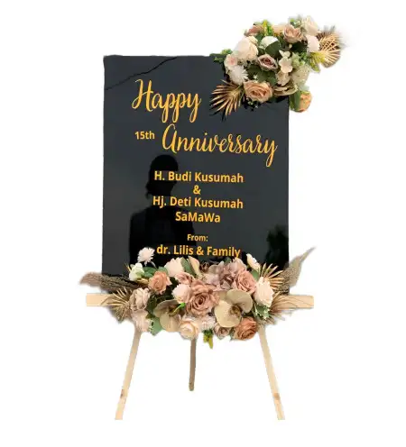 Papan Bunga Akrilik multatuli