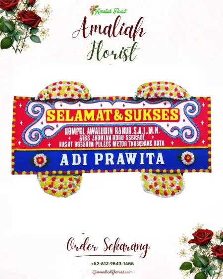 Papan Bunga Ucapan Selamat multatuli